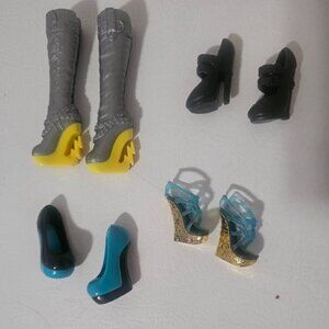 Monster High Frankie Stein Replacement Shoes Set of 4